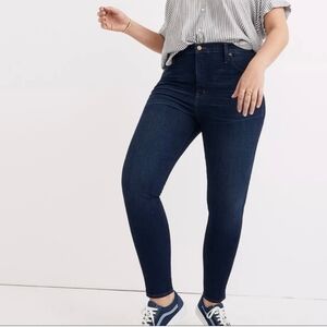Madewell High-Rise Skinny Jeans 34P in Lucille Wash H5801 Minimalist Inigo